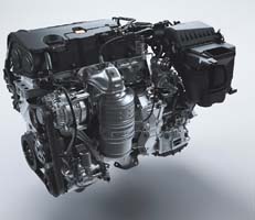 158-horsepower engine