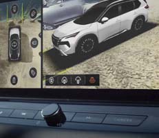 3D Around View Monitor with Invisible Hood View