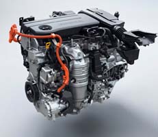 200-hp hybrid powertrain