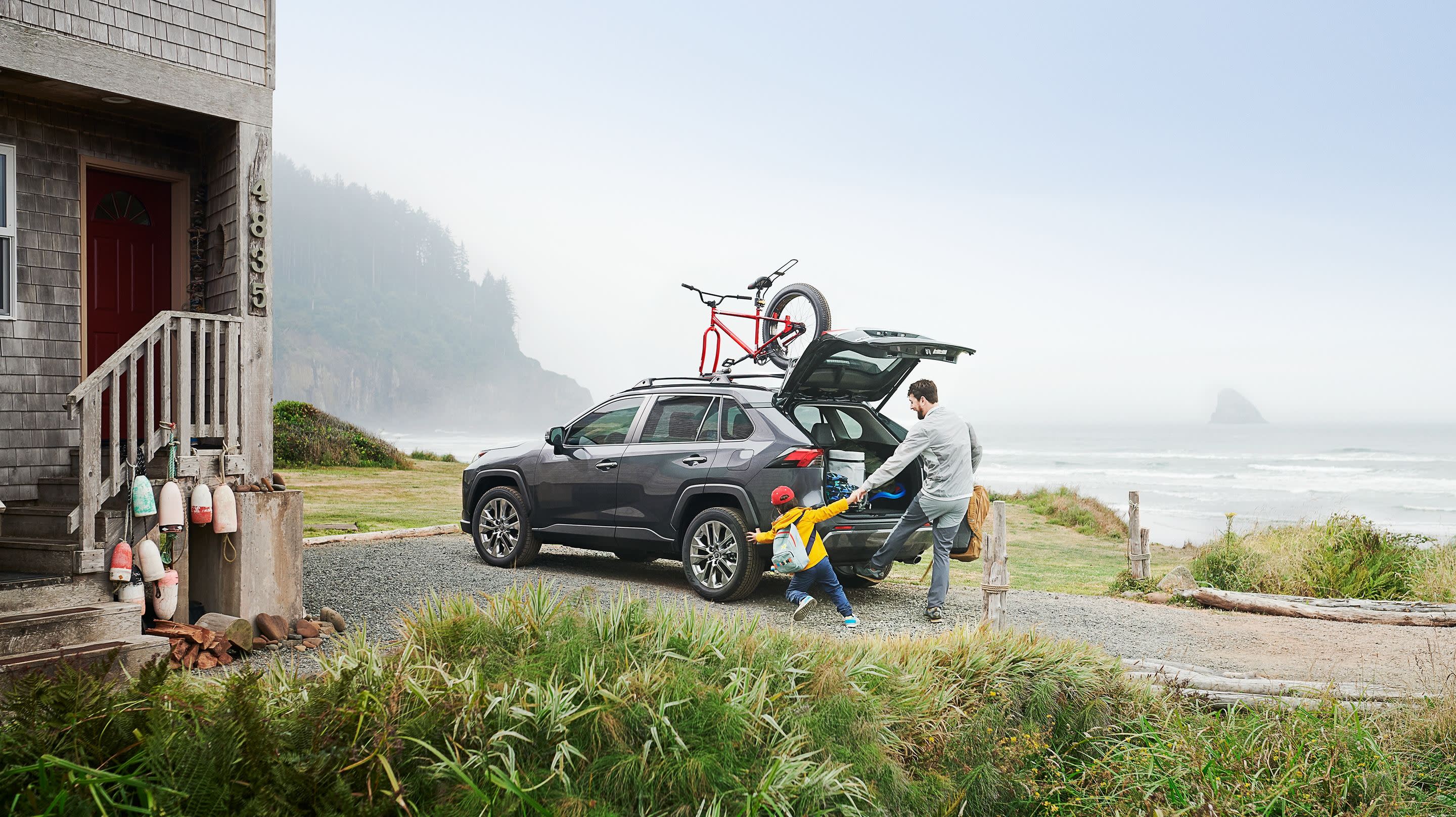 Toyota rav4 bike online rack options