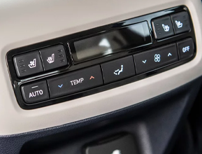 ventilated and heated seats