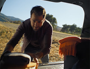 plenty of cargo room with extra-wide rear gate opening