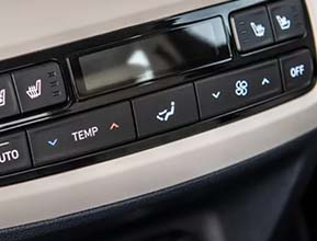 available ventilated and heated seats