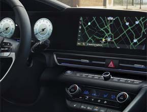 10.25-inch color touchscreen display