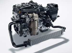 174-hp turbocharged engine