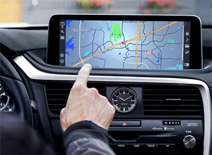 12 3-inch touchscreen display