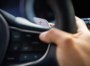 8-speed transmission with paddle shifters