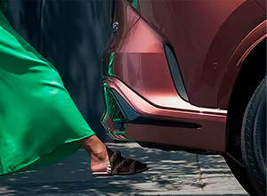 power rear door with kick sensor