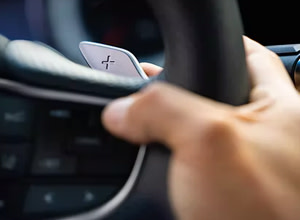 8-speed transmission with paddle shifters