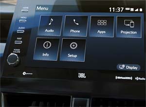 9-inmultimedia touchscreen