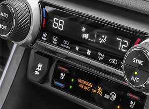 Available Ventilated and Heated Front and Rear Seats