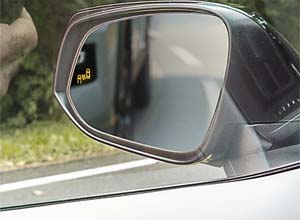 blind spot monitor with rear cross-traffic alert