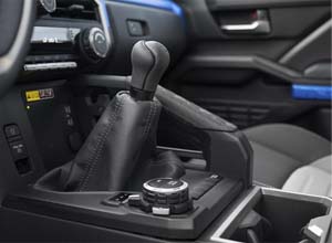 Available 6-speed Manual