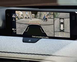 360° View Monitor With See-Through View