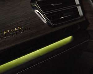 available 30 color adjustable ambient lighting with backlit decor