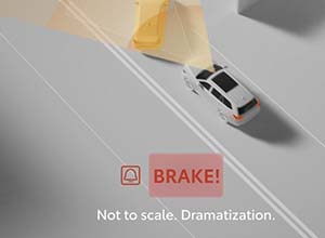 pre-collision system with pedestrian detection