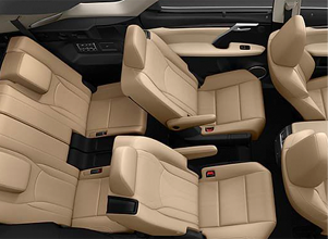 power-folding third-row seats