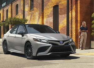 sleek roofline and front-end design