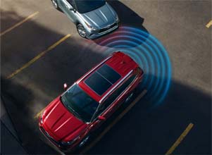 front and rear parking assist with automatic braking