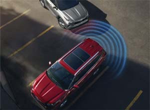front and rear parking assist with automatic braking
