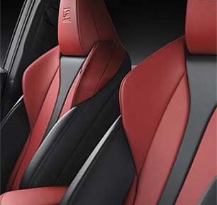 Bolstered sport seats
