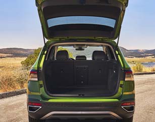 65.9 cu ft of cargo capacity with rear seats folded
