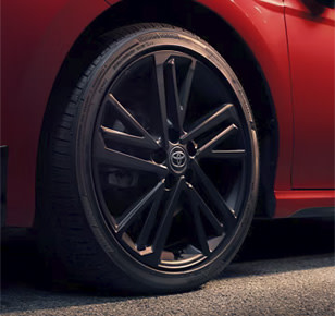 19-In. Black Satin Wheels