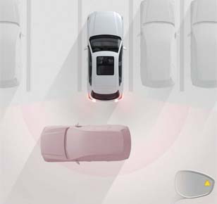 smart brake support rear crossing