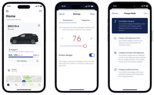 manage your ev battery and climate settings
