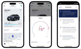 manage your ev battery and climate settings