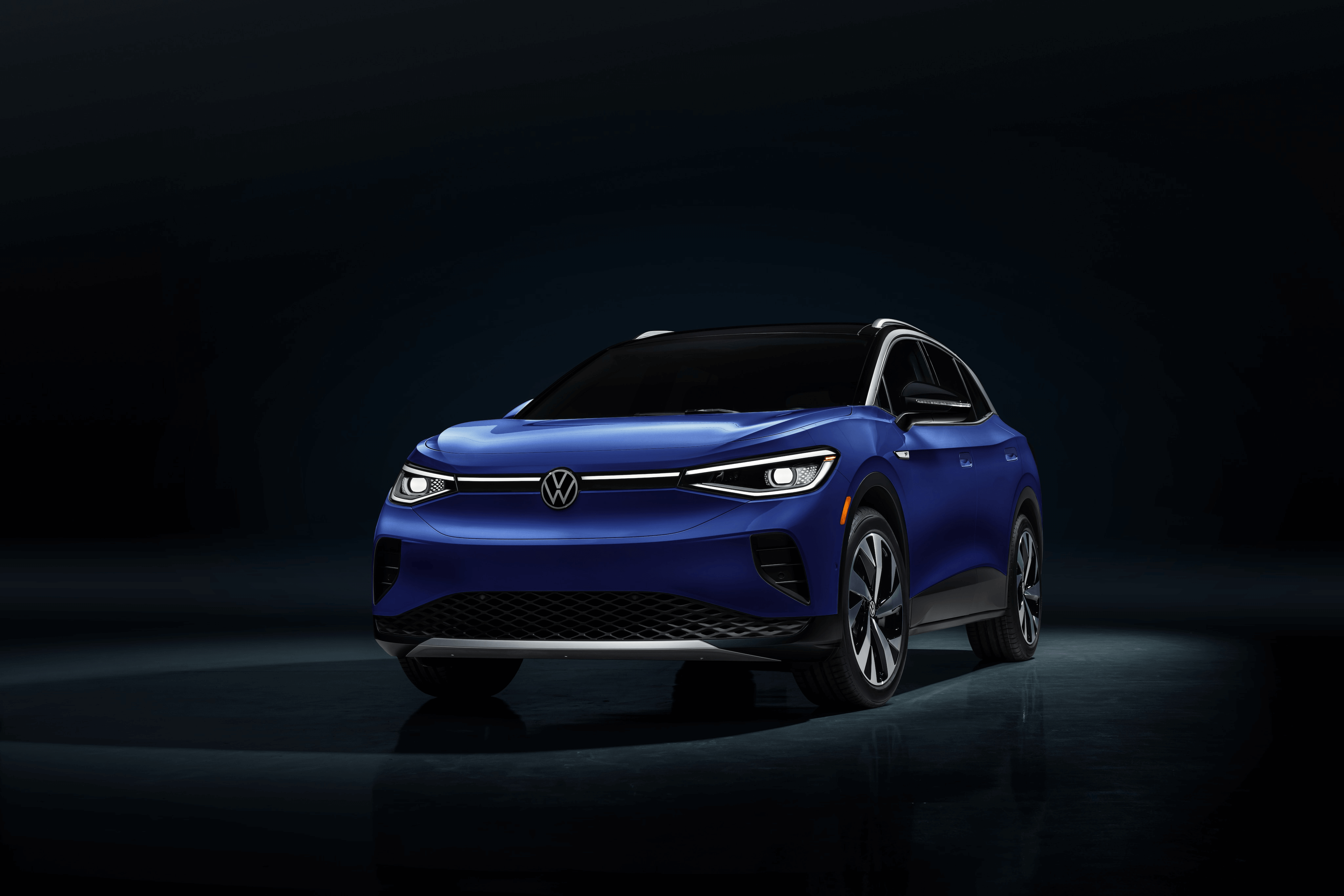 Front View Of Volkwagon