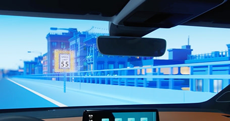 dynamic road sign display