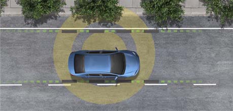 lane departure alert with steering assist