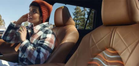 heated and ventilated front seats