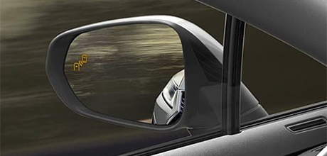 blind spot monitor withrear cross-traffic alert