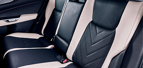 BOLSTERED F SPORT SEATS