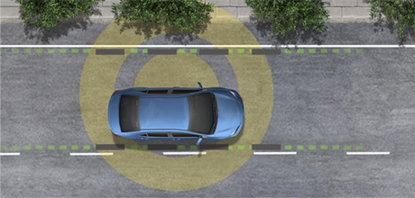 lane departure alert with steering assist