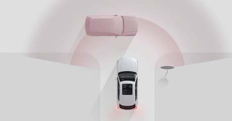 SMART BRAKE SUPPORT-FRONT CROSSING