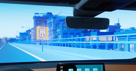 dynamic road sign display