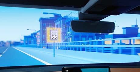 dynamic road sign display