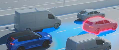 adaptive cruise control with low-speed follow