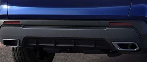 dual chrome exhaust finishers