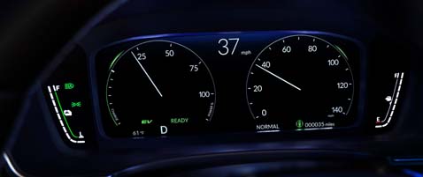 digital instrument cluster
