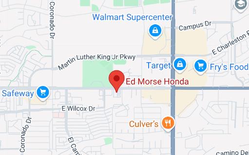 Ed Morse Honda Sierra Vista map