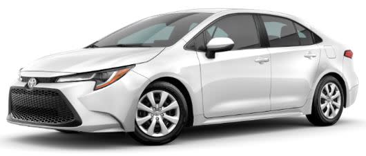 Toyota Corolla Zero Money Down Lease on a Toyota Corolla