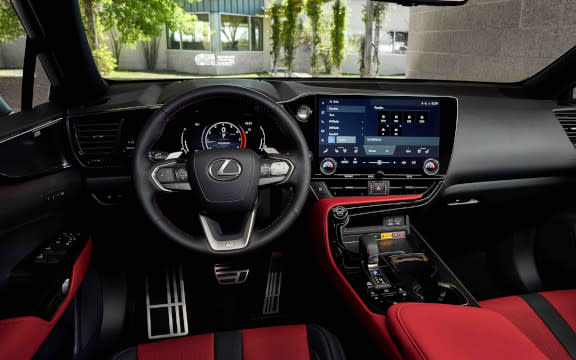 2025 Lexus NX350 interior