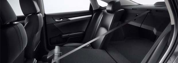 60/40 split rear seatback
