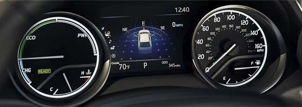 7-incolor multi-information display