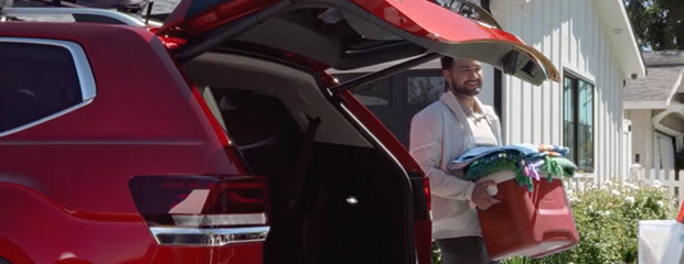 available hands-free easy open and close remote power rear liftgate