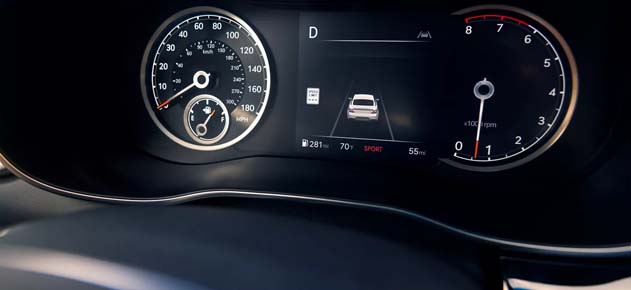 five distinct drive modes